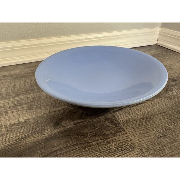 Pottery Barn Alysse Slate Baby Blue Pasta Salad Serving Bowl 13” MADE IN ITALY - Picture 2 of 8